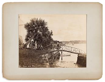 (BERMUDA.) [N.E. Lusher], photographer. Group of large Bermuda views.